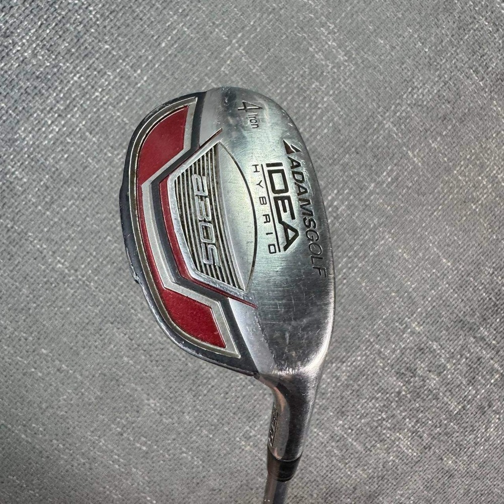 Adams Golf Idea a3OS Hybrid 4 Iron Silver Stiff Flex Graphite Boxer